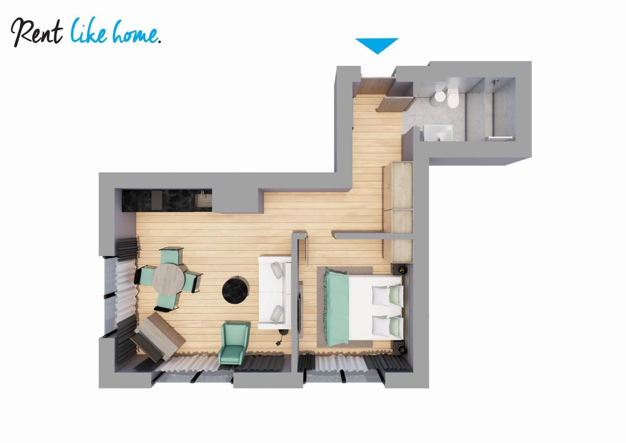Apartamenty Deo Plaza By Rent Like Home Gdańsk Exterior foto